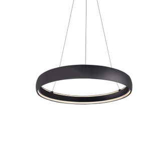 Halo LED Pendant in Black (347|PD22735BKUNV)