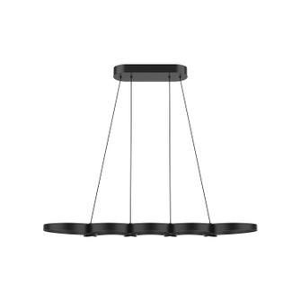 Maestro LED Linear Pendant in Black (347|LP90838BKUNV)