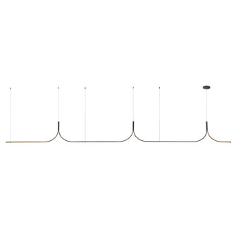 Thread LED Linear Pendant in Black (347|LP17915BKUNV010RT)