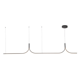 Thread LED Linear Pendant in Black (347|LP17910BKUNV010)