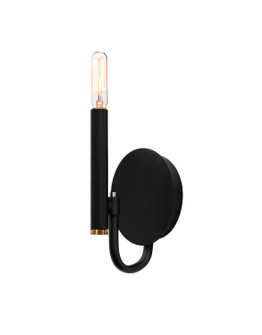 One Light Wall Sconce in Matte Black w/ Brass (102|NSH8181MBBR)