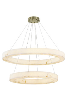 LumenAria LED Pendant in Brushed Brass (102|FAL8228BRSS)