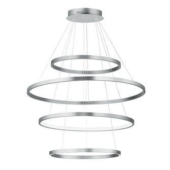 Groove 5CCT LED Pendant in Brushed Aluminum (86|E52729AL)