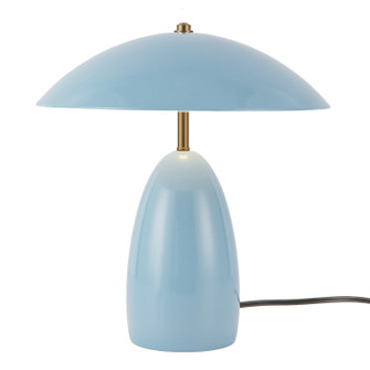 Poppy LED Table Lamp in Cerulean (452|TL437012CER)