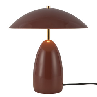 Poppy LED Table Lamp in Burgundy (452|TL437012BGD)