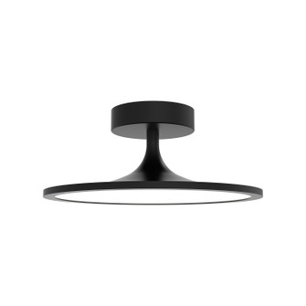 Issa LED Semi Flush Mount in Matte Black (452|SF418012MBUNV)