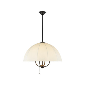Crosby Four Light Pendant in Matte Black (452|PD661424MB)