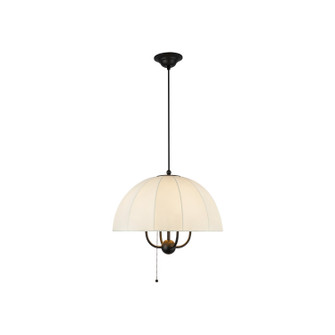 Crosby Four Light Pendant in Matte Black (452|PD661418MB)
