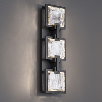Pop Star LED Outdoor Wall Sconce in Black (529|BWSW50519BK)