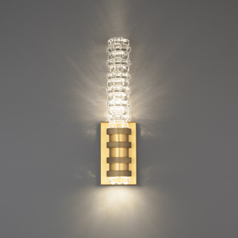 Kemberly LED Wall Sconce in Aged Brass (529|BWS60518AB)