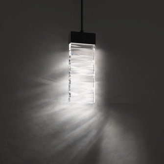 Labrynth LED Outdoor Pendant in Black (529|BPDW21316BK)