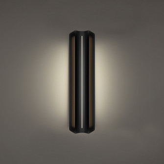 Kane LED Outdoor Wall Sconce in Black (281|WSW5652427BK)