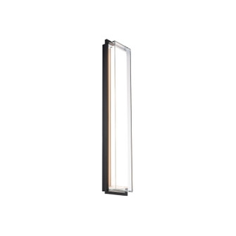 Ice Bar LED Outdoor Wall Sconce in Black (281|WSW1652635BK)
