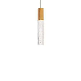 Cinema LED Mini Pendant in Aged Brass (281|PD3081635AB)