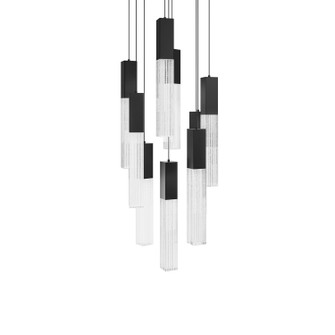 Cinema LED Pendant in Black (281|PD30809RBK)