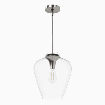 Vidria One Light Pendant in Brushed Nickel (47|49010)
