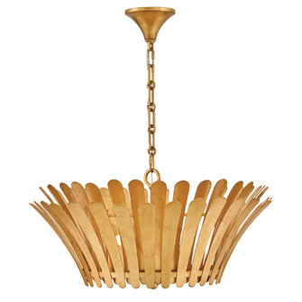 Reina LED Chandelier in Distressed Brass (13|47694DA)