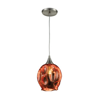 Morph One Light Mini Pendant in Satin Nickel (45|105021)
