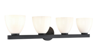 Apria Four Light Vanity in Matte Black (59|49004MB)