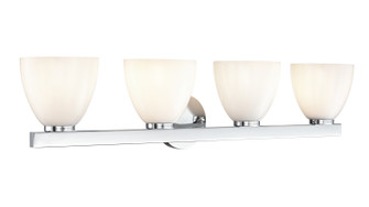 Apria Four Light Vanity in Polished Chrome (59|49004CH)