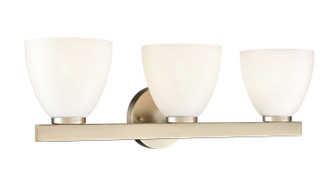 Apria Three Light Vanity in Modern Gold (59|49003MG)