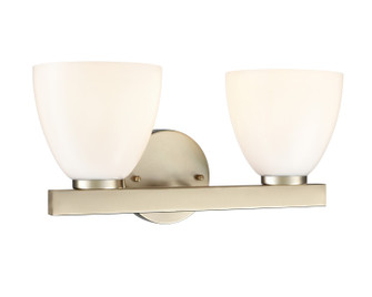 Apria Two Light Vanity in Modern Gold (59|49002MG)