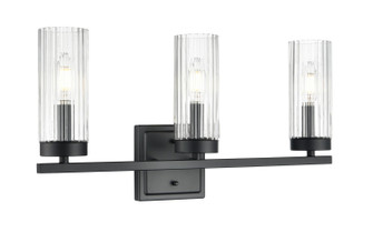 Iversen Three Light Vanity in Matte Black (59|46003MB)