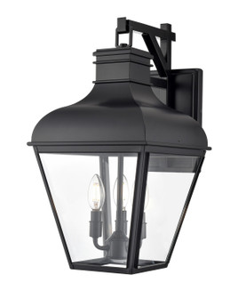 Edenton Three Light Outdoor Wall Sconce in Matte Black (59|43103MB)