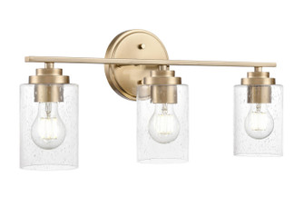 Moven Three Light Vanity in Modern Gold (59|3683MG)