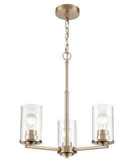 Verlana Three Light Chandelier in Modern Gold (59|2713MG)