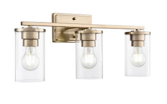 Verlana Three Light Vanity in Modern Gold (59|2703MG)