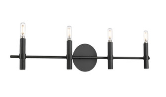 Skyva Four Light Wall Sconce in Matte Black (59|25604MB)