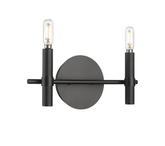 Skyva Two Light Wall Sconce in Matte Black (59|25602MB)