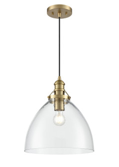 Khrisa One Light Pendant in Vintage Brass (59|218101VB)
