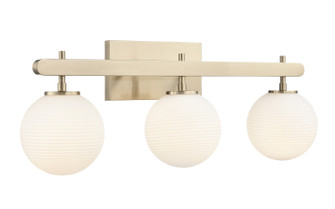 Coretta Three Light Vanity in Modern Gold (59|215103MG)