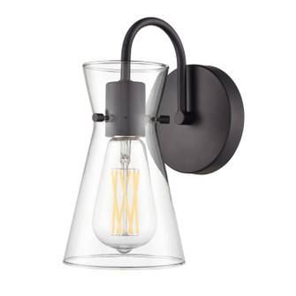 Camellia One Light Vanity in Matte Black (59|21001MB)