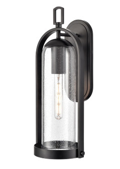 Luxio One Light Outdoor Wall Sconce in Powder Coated Black (59|199601PBK)