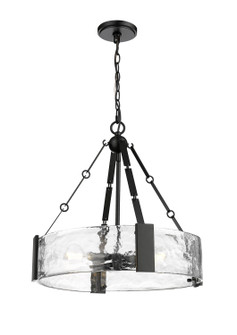 Rezi Three Light Pendant in Matte Black (59|19403MB)