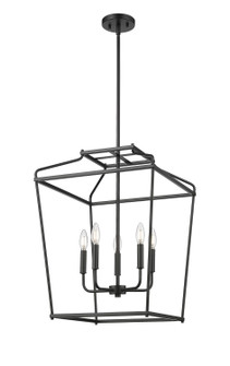 Nellita Five Light Pendant in Matte Black (59|19005MB)