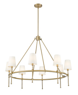 Adorra Eight Light Chandelier in Vintage Brass (59|16608VB)