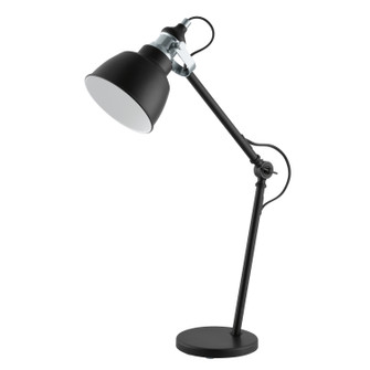 Thornford One Light Table Lamp in Matte Black & Chrome (217|203516A)