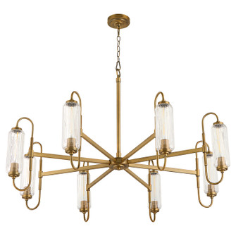 Whitmire Eight Light Chandelier in Brushed Brass (19|6015847)