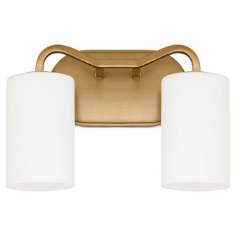 Rutherford Two Light Vanity in Brushed Brass (19|5307247)