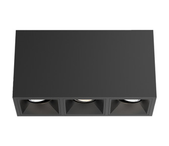 Bravo LED Flushmount in Black (40|BVOS301RGRGG1535WCL)