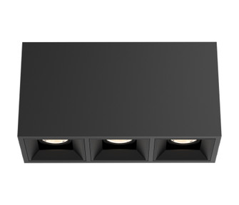 Bravo LED Flushmount in Black (40|BVOS301RFRFF1040WCL)