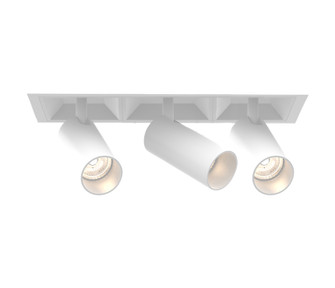Bravo LED Recessed Multiple in White (40|BVOR3T02STSTST1530)
