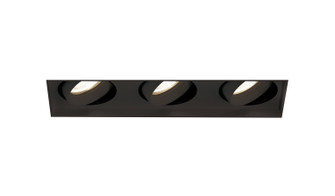 Baby Tango LED Recessed Multiple in Black (40|BTGO3TL01FG530WCL)