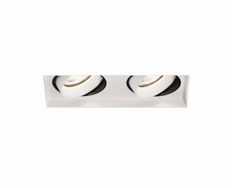 Baby Tango LED Recessed Multiple in White (40|BTGO2TL02FG1035WCL)