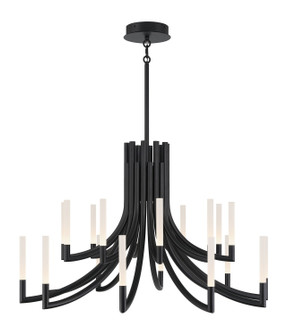 Olette LED Chandelier in Matte Black (40|49012033)