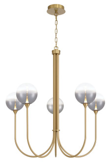 Iissa Five Light Chandelier in Gold (40|48922029)